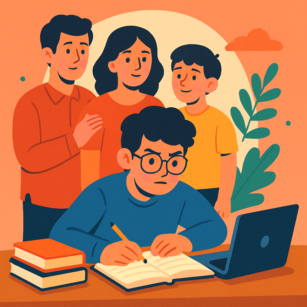 How to Study With Family Pressure | Student Guide 2025