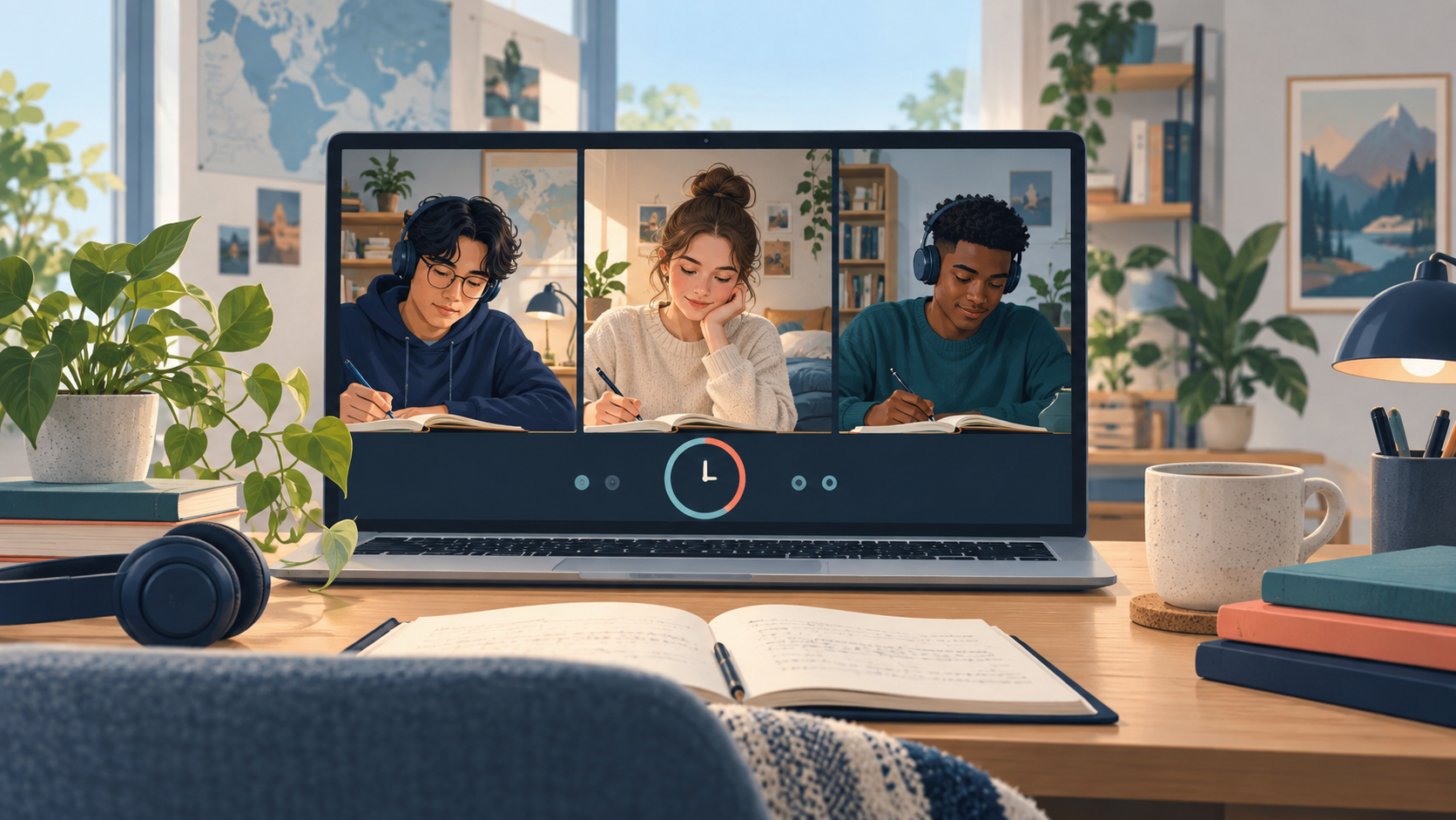 Online Study Room Etiquette: 12 Rules for Focused Sessions