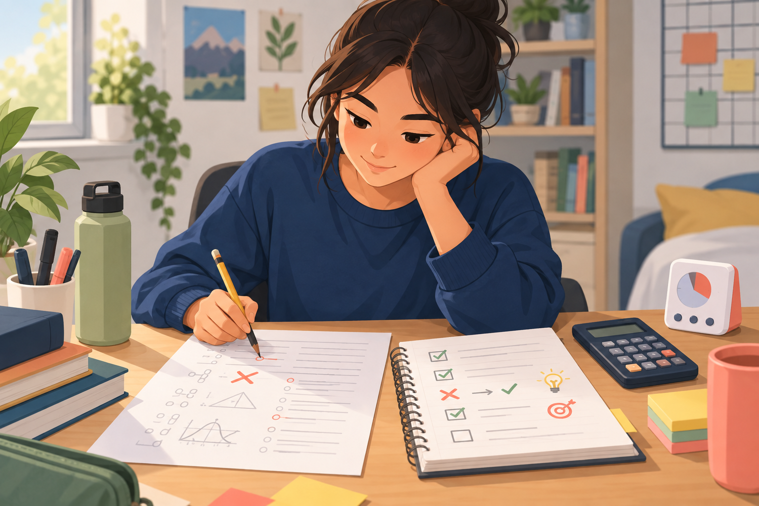 How to Review Practice Test Mistakes: The Student Error Log Method