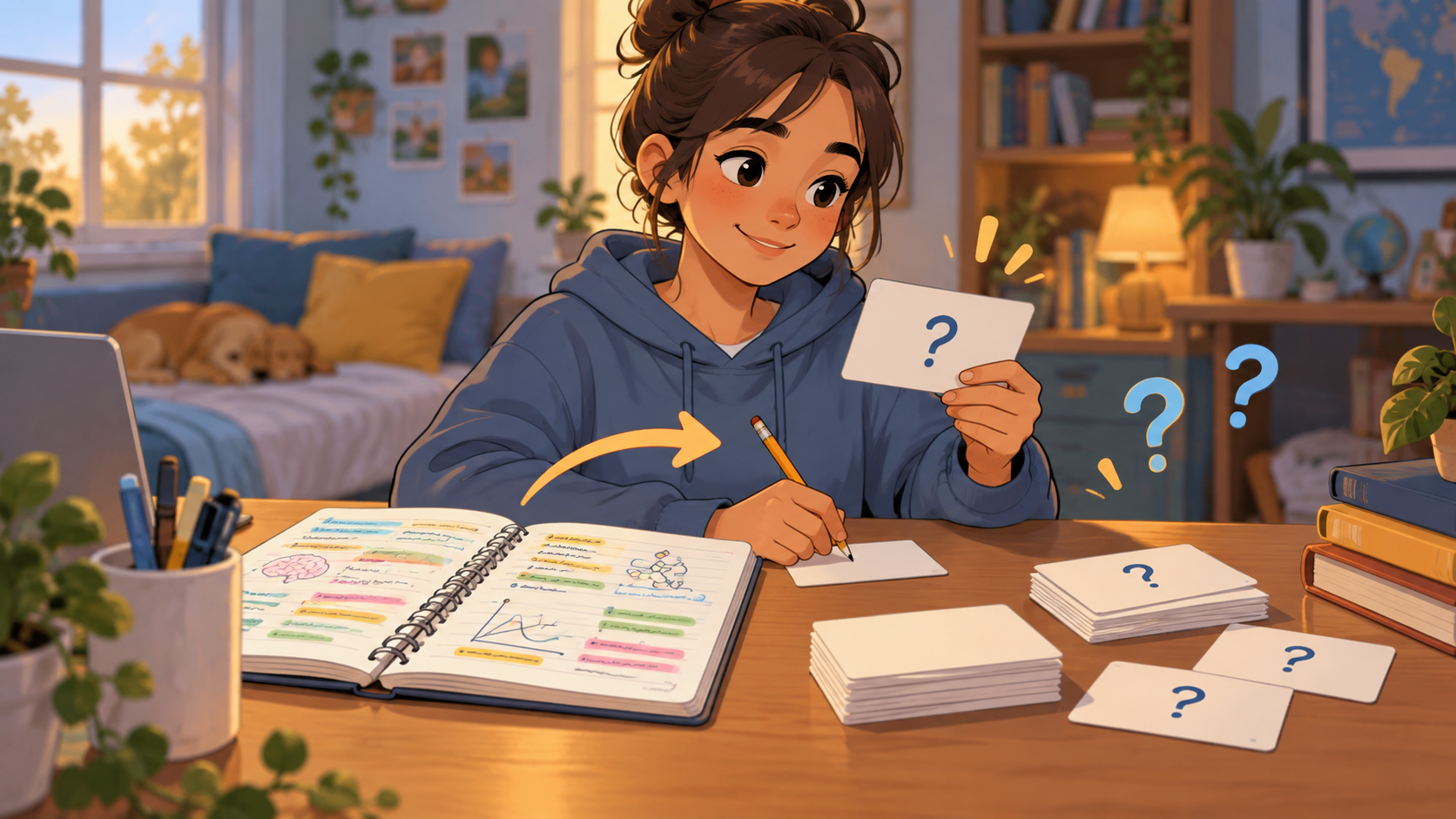 How to Turn Class Notes into Practice Questions