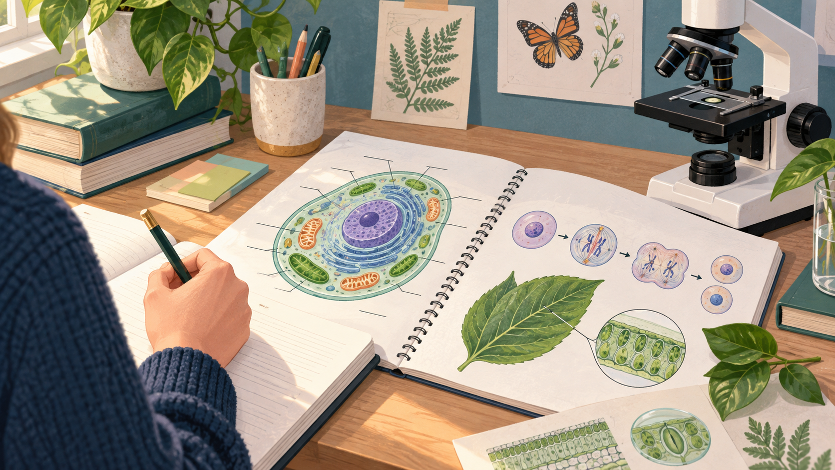 How to Study Biology Effectively: A Simple Method for Notes and Exams