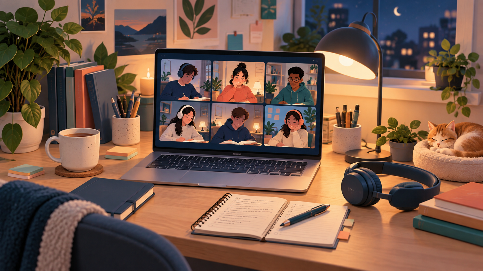 Virtual Study Room Guide: Craft Your Productive Online Space