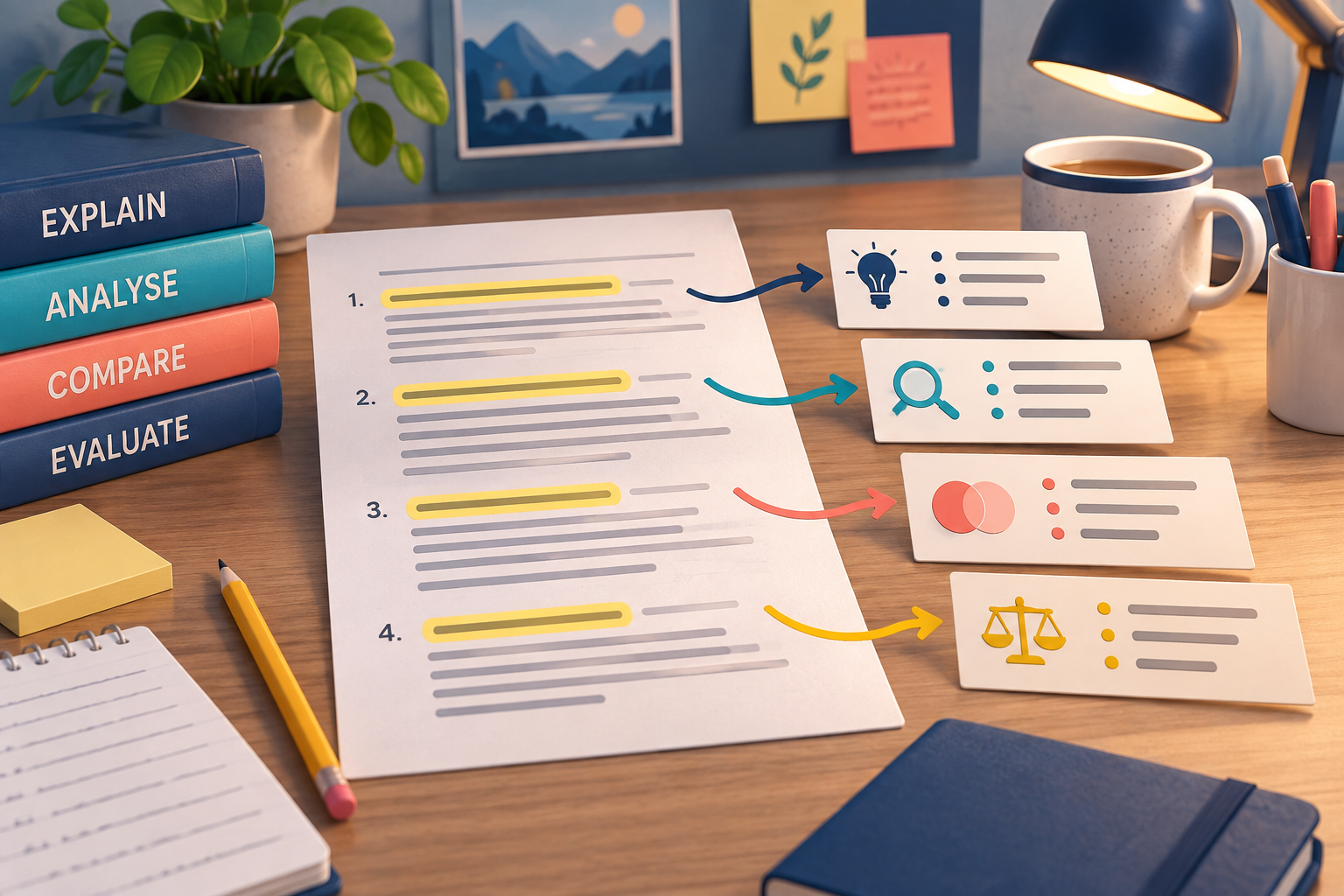 How to Revise Exam Command Words: Explain, Analyse, and Evaluate