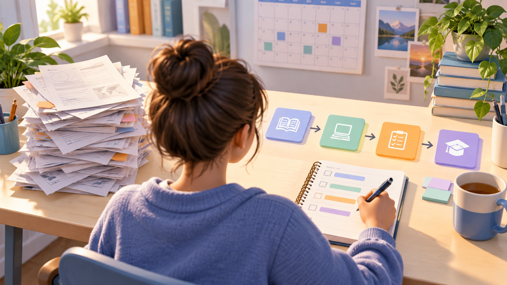 How to Make a Catch-Up Study Plan After Missing School
