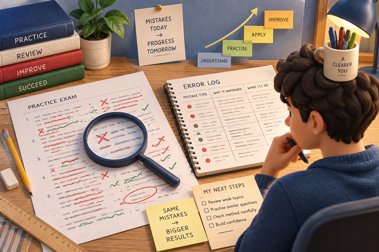 How to Review a Mock Exam Paper After Marking It