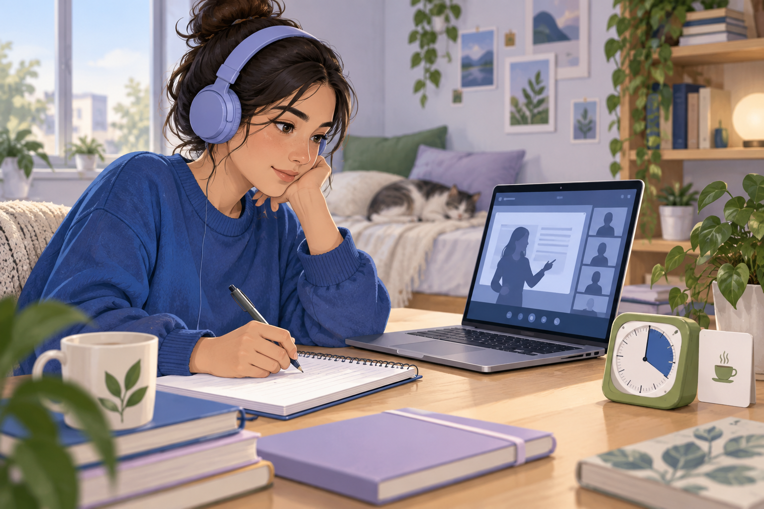 Study Timer for Online Classes: Stay Focused at Home