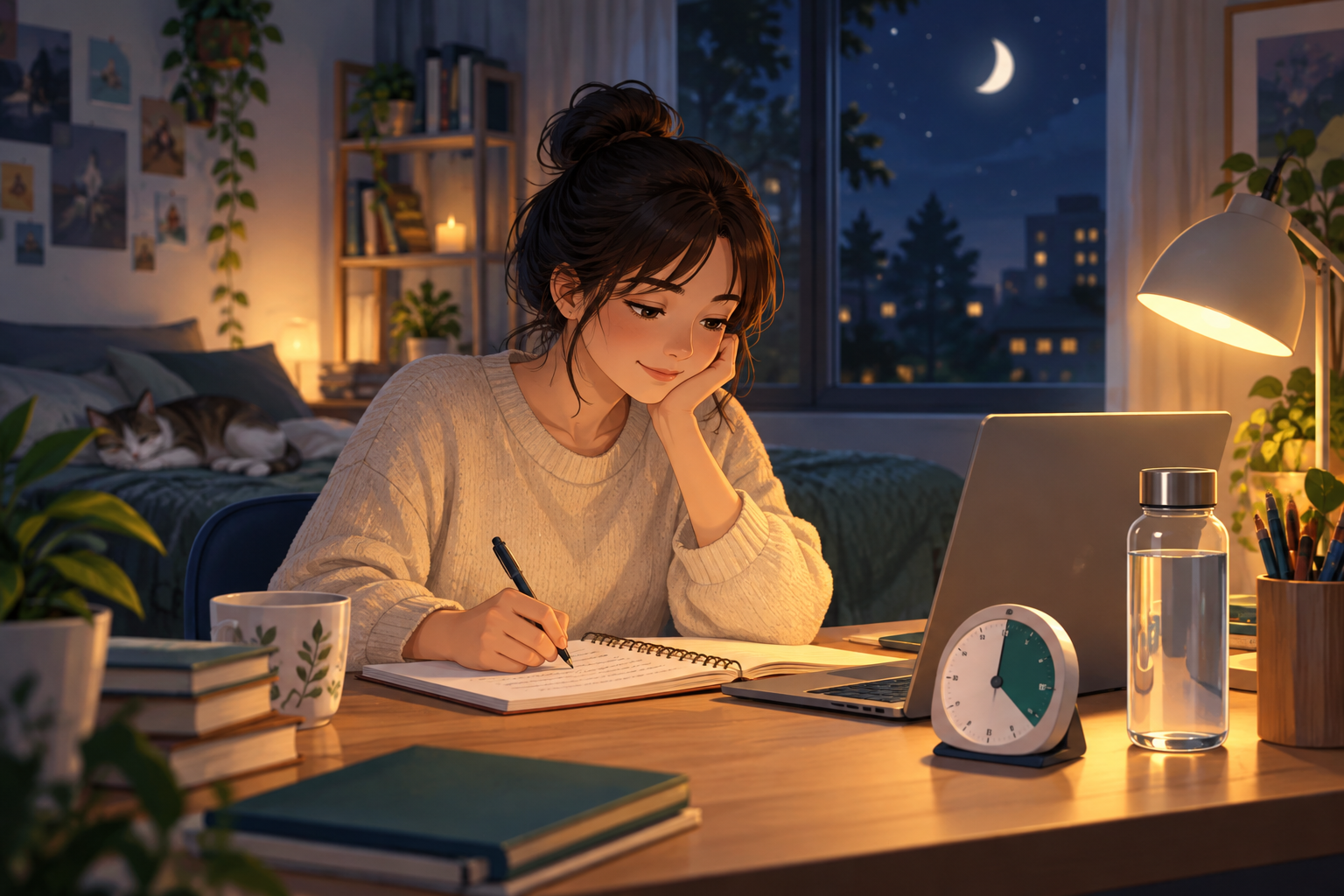 Night Study Timer: How to Study Late Without Ruining Your Sleep