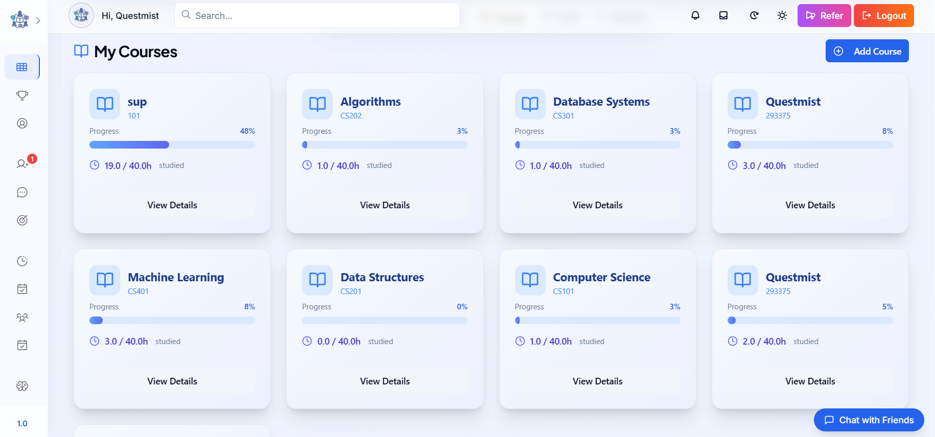 Courses Preview